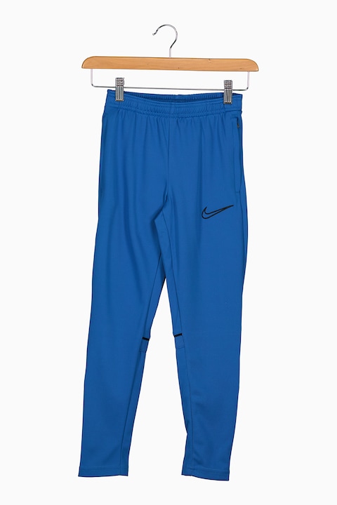 Nike, Футболен панталон Dri-Fit Academy с цепки с цип на глезените, Сини