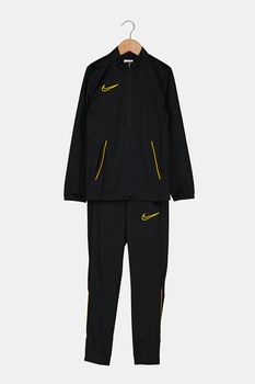 Nike - Футболен екип Academy с Dri-FIT, лого и цип, Жълт / Черен