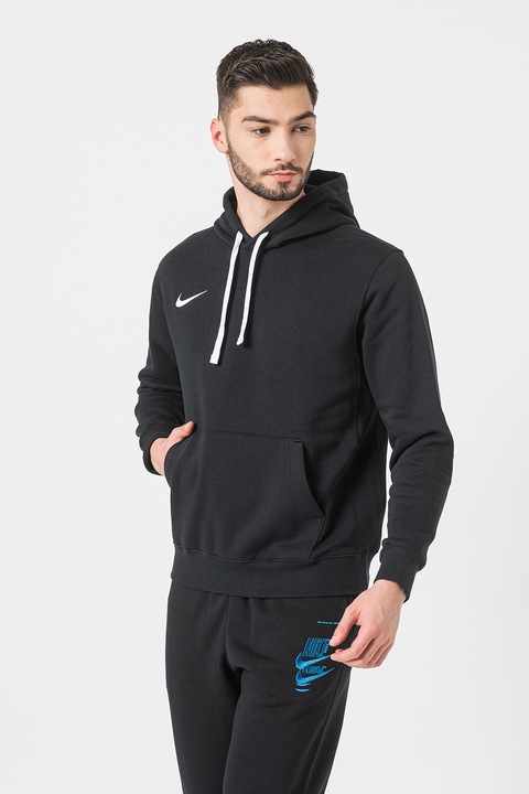 Nike, Park20 kapucnis pulóver kenguruzsebbel, Fekete, Fehér, XL