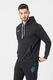Nike, Park20 kapucnis pulóver kenguruzsebbel, Fekete, Fehér, XL
