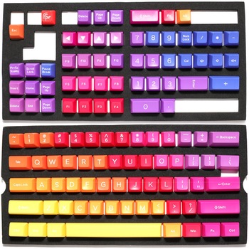 Taste Ducky ABS DOUBLE-SHOT Keycap Mod Kit, Afterglow Taste Ducky ABS DOUBLE-SHOT Keycap Mod Kit, Afterglow
