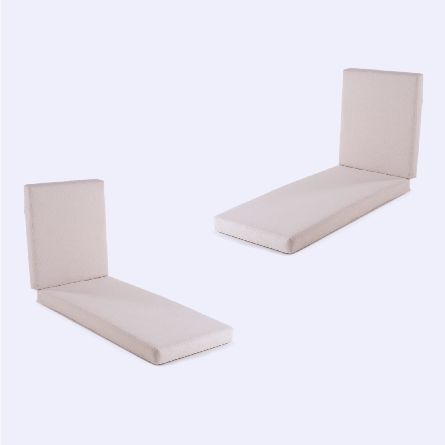 Set 2 perne pentru sezlong de exterior, Olefin, Hidrofug, 190x60x10 cm ...