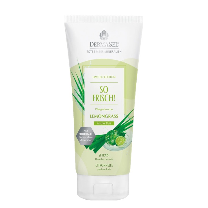 Friss tusfürdő citrommal, Dermasel, 200 ml
