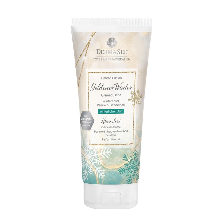 Tusfürdő almával, vaníliával és szantálfával, Dermasel, 200 ml