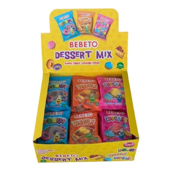 Set jeleuri Bebeto Dessert Mix 24 x 25 g Set jeleuri Bebeto Dessert Mix 24 x 25 g