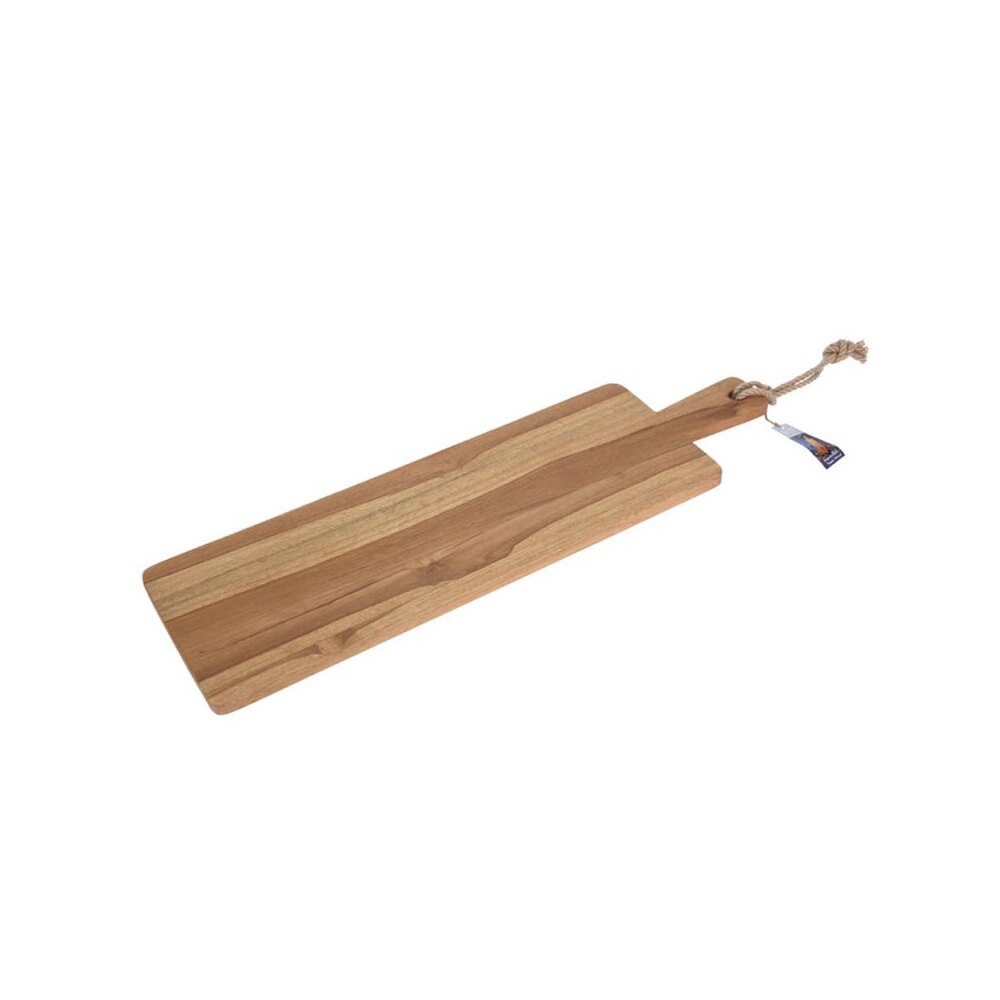 Platou de servit din lemn exotic de tec, 69x20x1,5 cm Home Affaire