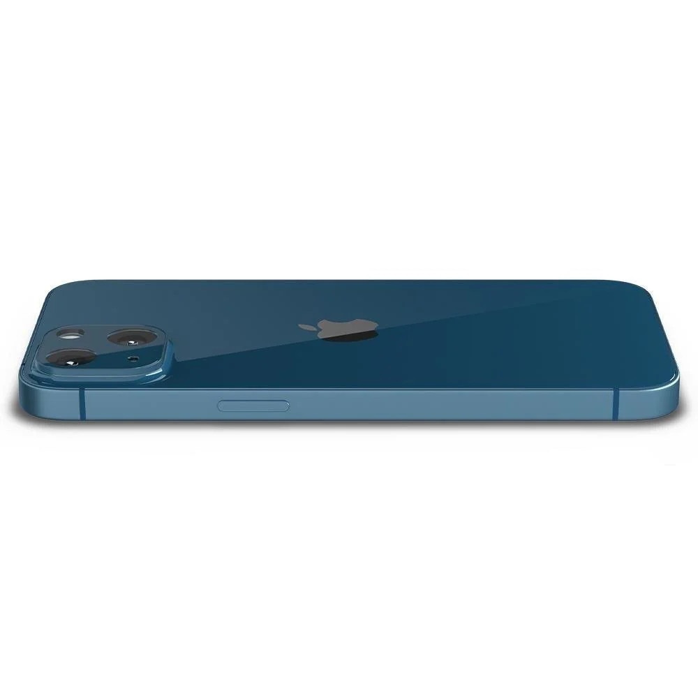 Set 2 folii sticla camera foto Spigen Optik compatibil cu iPhone 13/13 Mini Blue