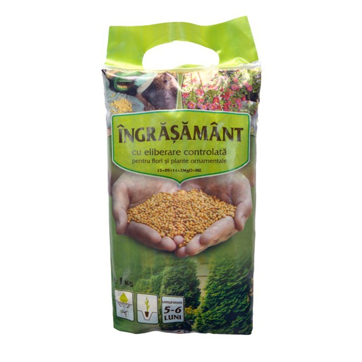 Ingrasamant Osmocote (NPK 15-9-11), 1 kilogram