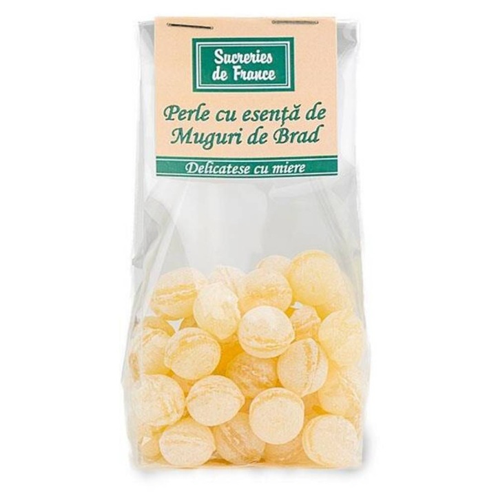 Mézes és fenyőcukorka Sucreries de France, 100 g