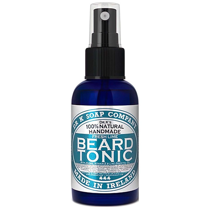 Tonic pentru barba Dr K Soap Company Fresh Lime, 50 ml