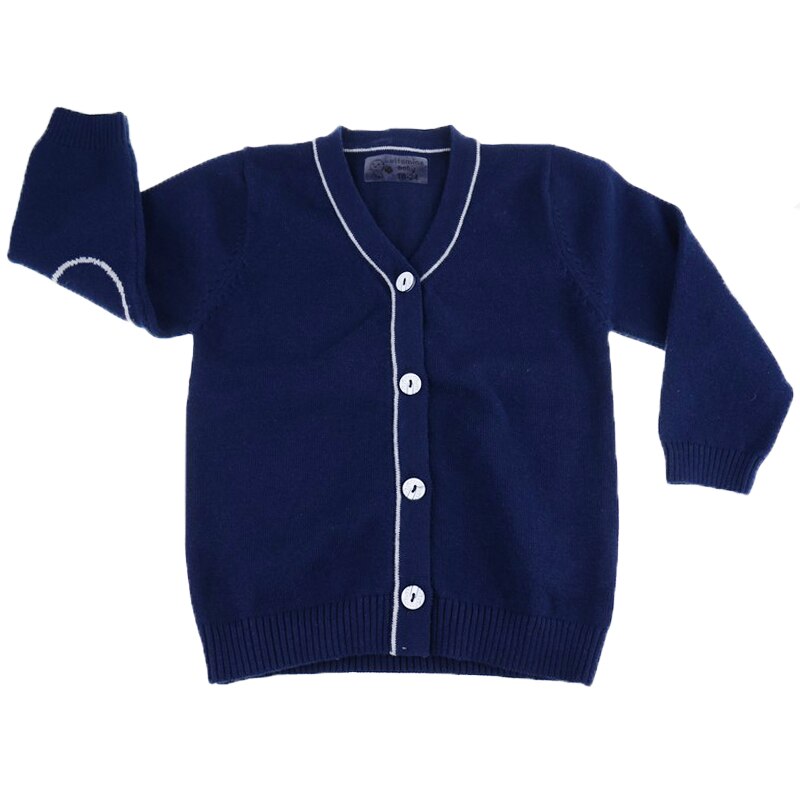 Cardigan cu maneca lunga pentru baieti Vitamins 322-92, Bleumarin 92 CM