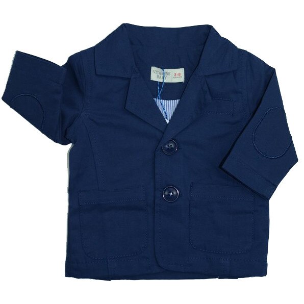 Sacou pentru baieti Vitamins JC1749-B-29577-80, Bleumarin 80 CM