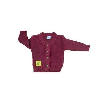 Cardigan cu maneca lunga pentru baieti Vitamins PLV20B-92, Bordo 23502 Cardigan cu maneca lunga pentru baieti Vitamins PLV20B-92, Bordo 23502