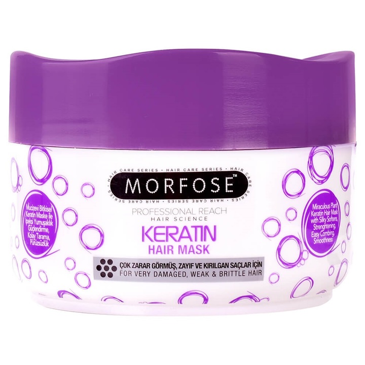 Morfose Hair Mask masca pentru par Keratin 500 ml