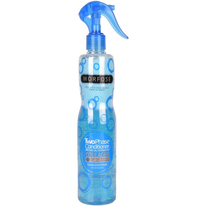 Morfose Two Phase Conditioner balsam fara clatire in spray Collagen 400 ml