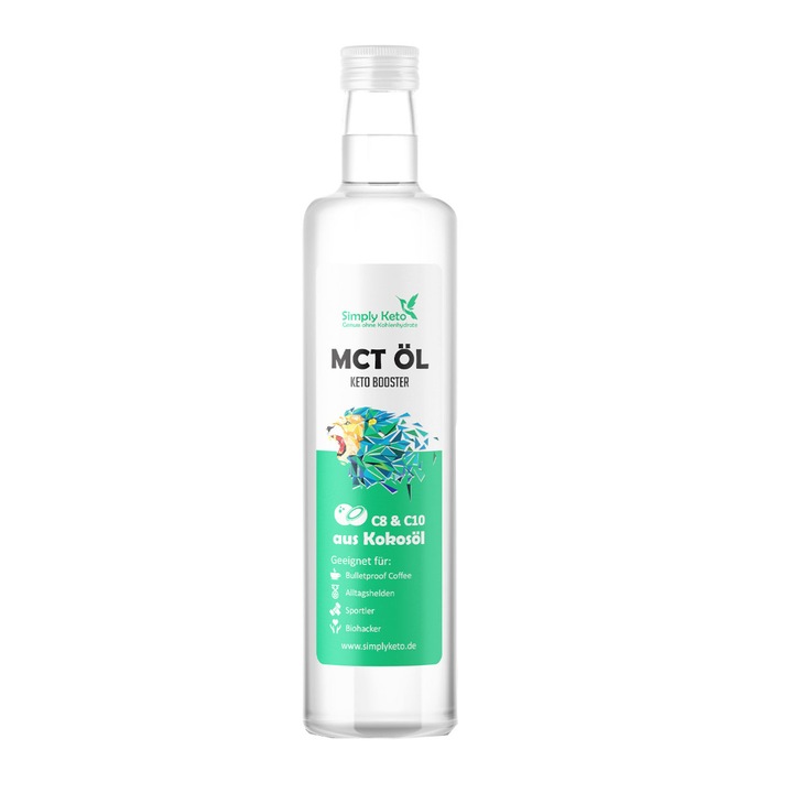Ulei de cocos MCT 500ml Simply Keto