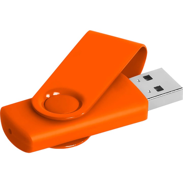 USB 2.0 флаш памет, 16 GB, оранжев, COR-BBL3705