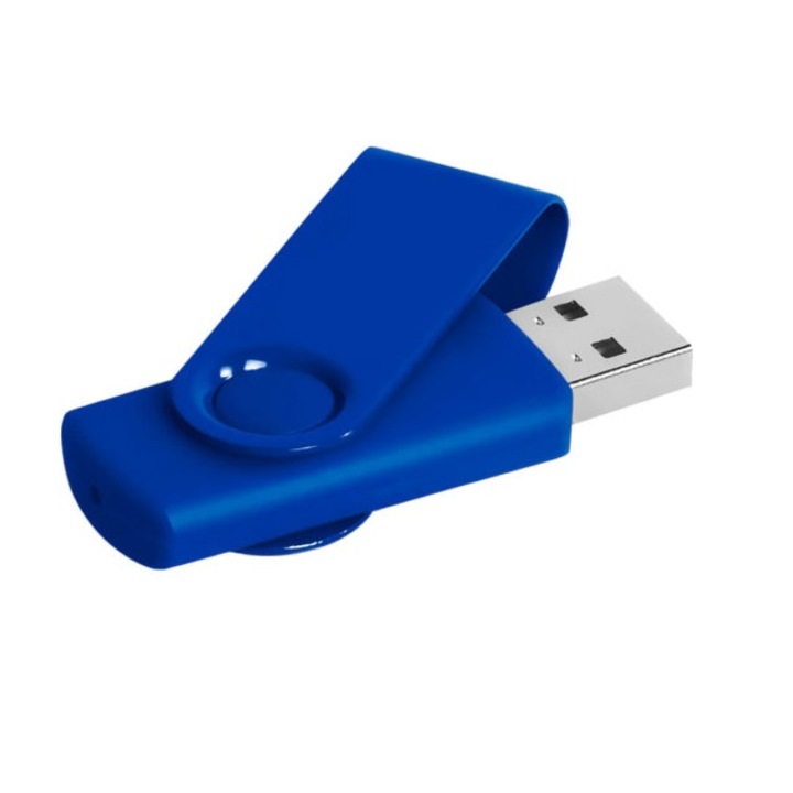 USB 2.0 флаш памет, 16 GB, син, COR-BBL3703