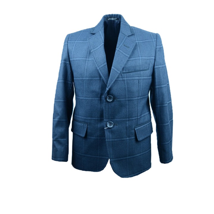 Sacou elegant pentru baieti LA Kids 1484A3-116-cm, Albastru 27882