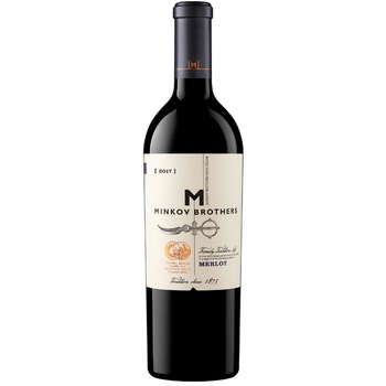 Vin Minkov Brothers Merlot 0.75l 14% Vin Minkov Brothers Merlot 0.75l 14%