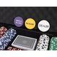 Покер комплект Zola, 300 чипа, с алуминиева кутия за съхранение