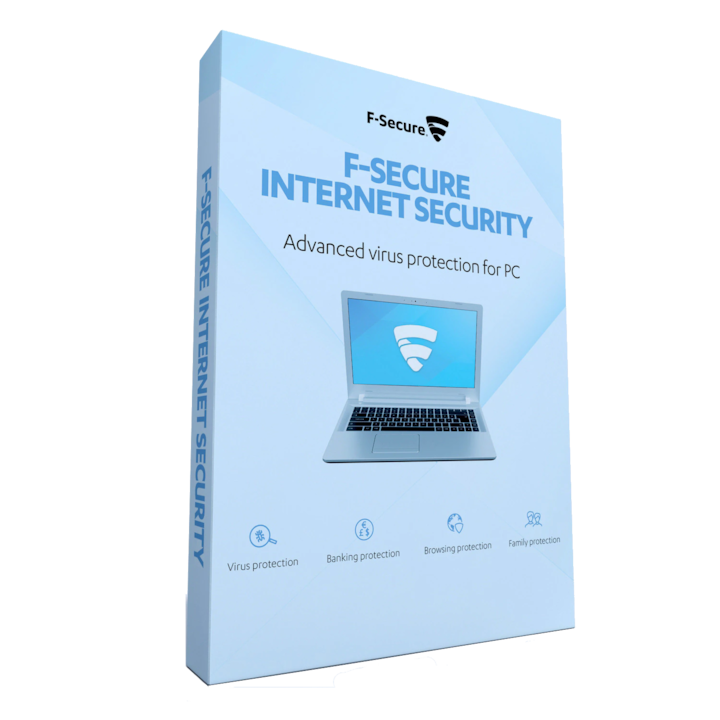 F-Secure Internet Security Antivirus, elektronikus licenc, 1 felhasználó, 3 év