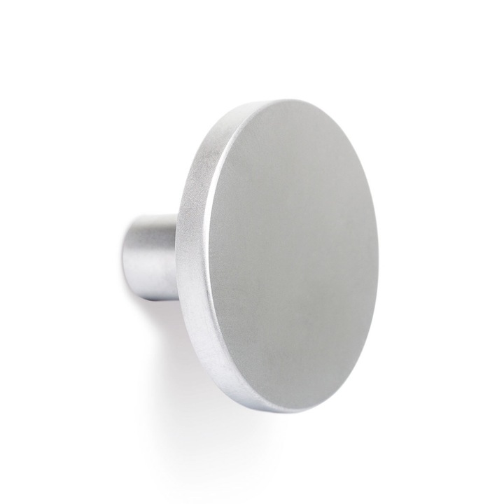 Agatatoare cuier Como, finisaj crom mat, 41x25 mm