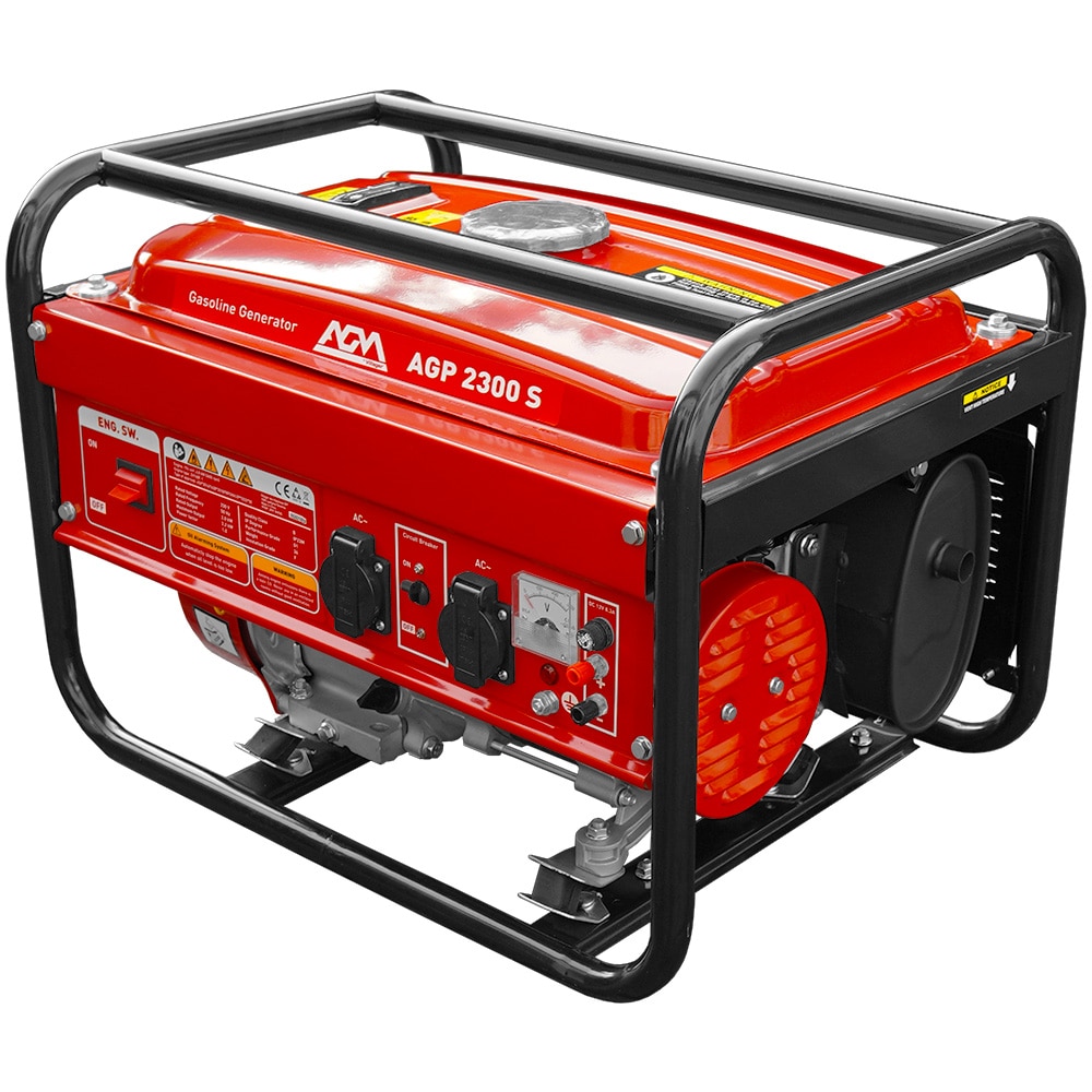 Generator curent AGM AGP 2300 S Hibrid, GPL / benzina, putere max 2,2 ...