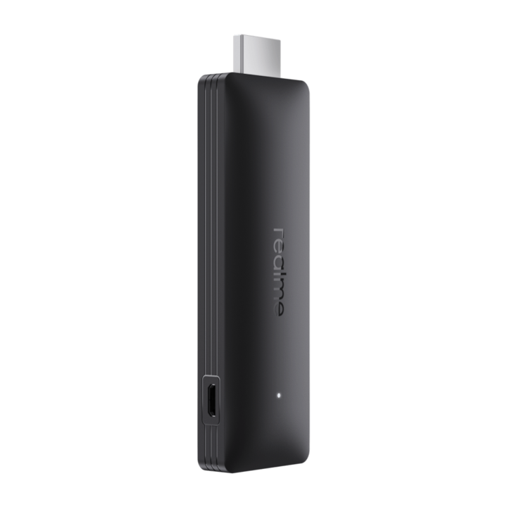 Realme 4K Smart TV Stick, 4K, HDR10, HDMI 2.1, Bluetooth, Chromecast, fekete