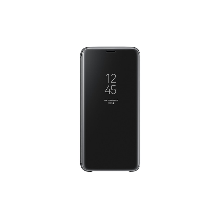 Samsung Galaxy S7 Edge Kompatibilis flip tok, fekete