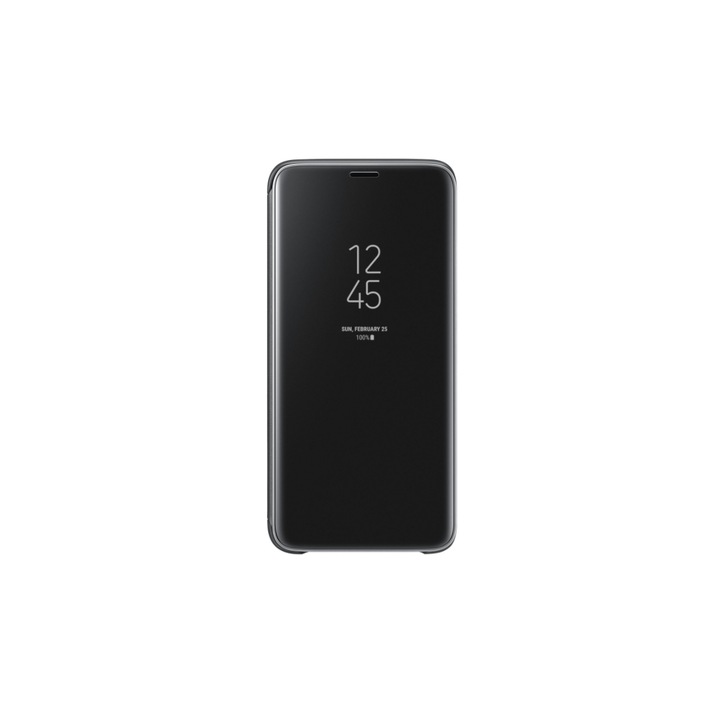 Husa de protectie flip pentru Samsung Galaxy A72 si A72 5G, Negru