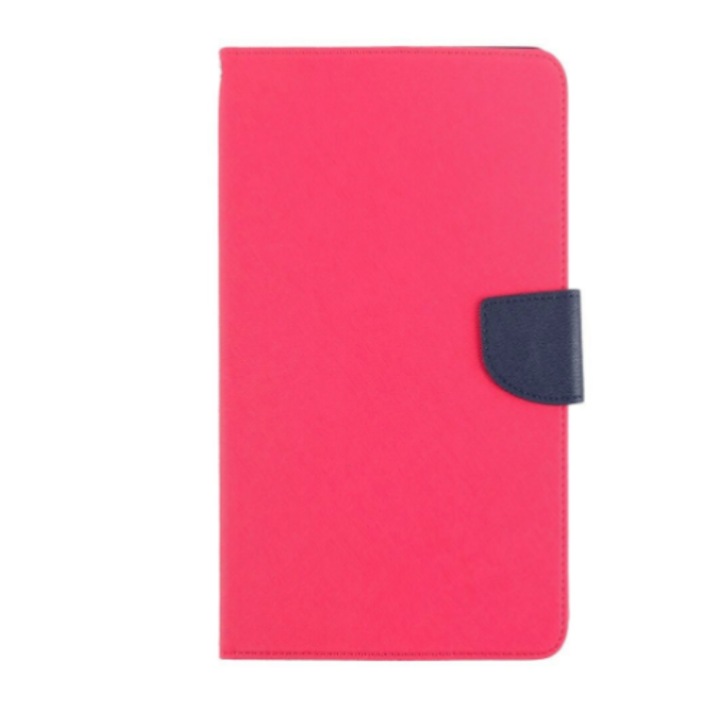 Калъф за Microsoft Lumia 950 XL Fancy Case Pink, интериор Blue