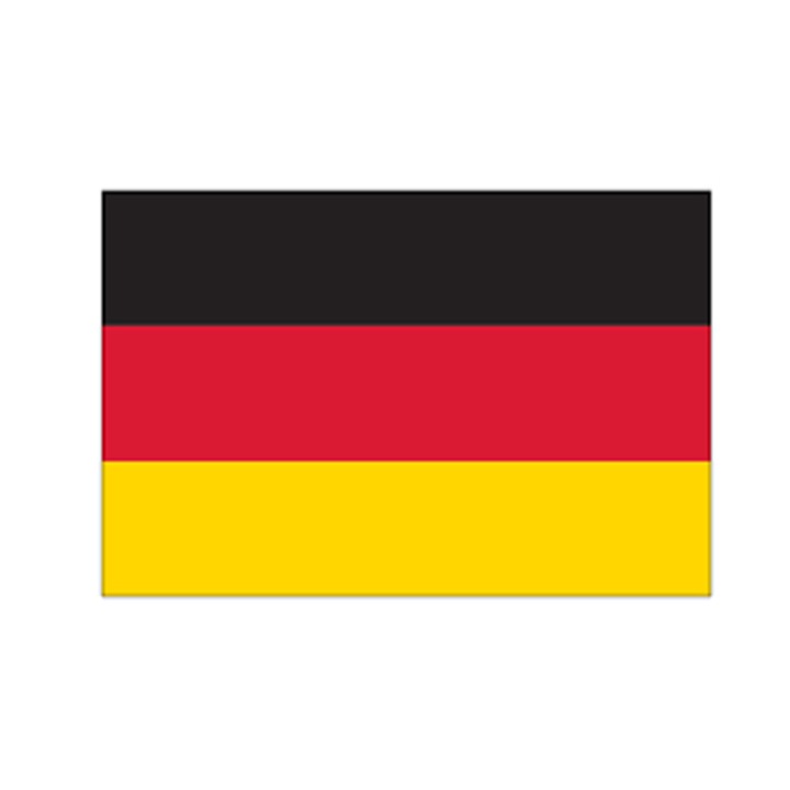 Steag Germania pentru exterior de calitate premium, dimensiune 150 x 90 cm, realizat prin asamblare de material colorat