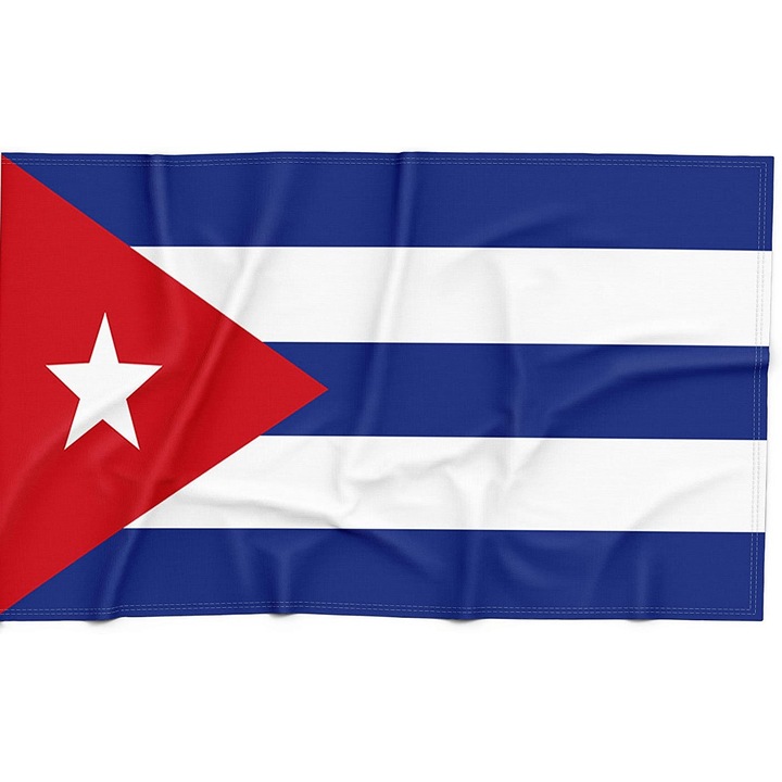 Steag Cuba pentru exterior, dimensiune 150 x 90 cm, imprimat digital