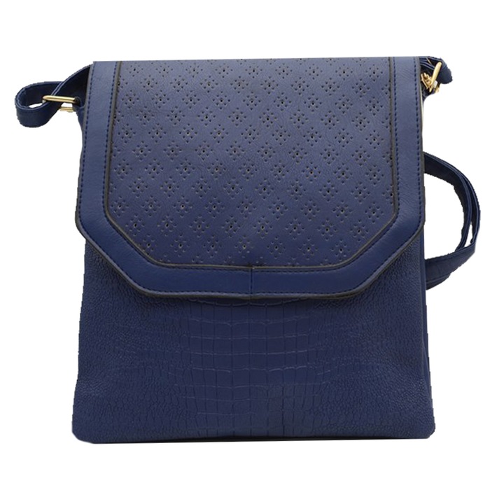 Női alkalmi táska Mini Junior PST-45, tengerészkék