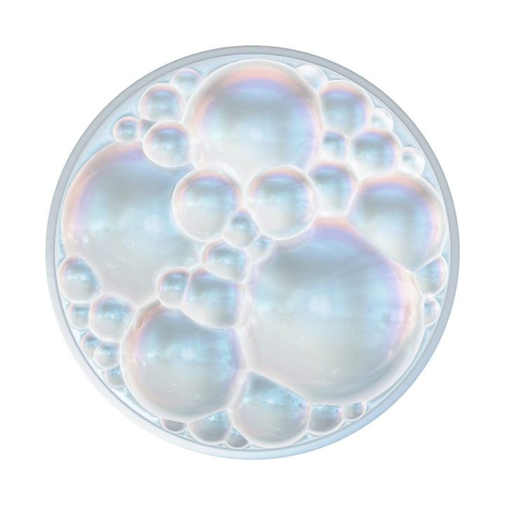 Suport universal de telefon si tableta PopSockets®, accesoriu PopGrip Bubbly