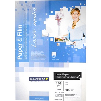 Hartie foto A4 LaserMedia mata 140g 100/top fata-verso Rayfilm Hartie foto A4 LaserMedia mata 140g 100/top fata-verso Rayfilm