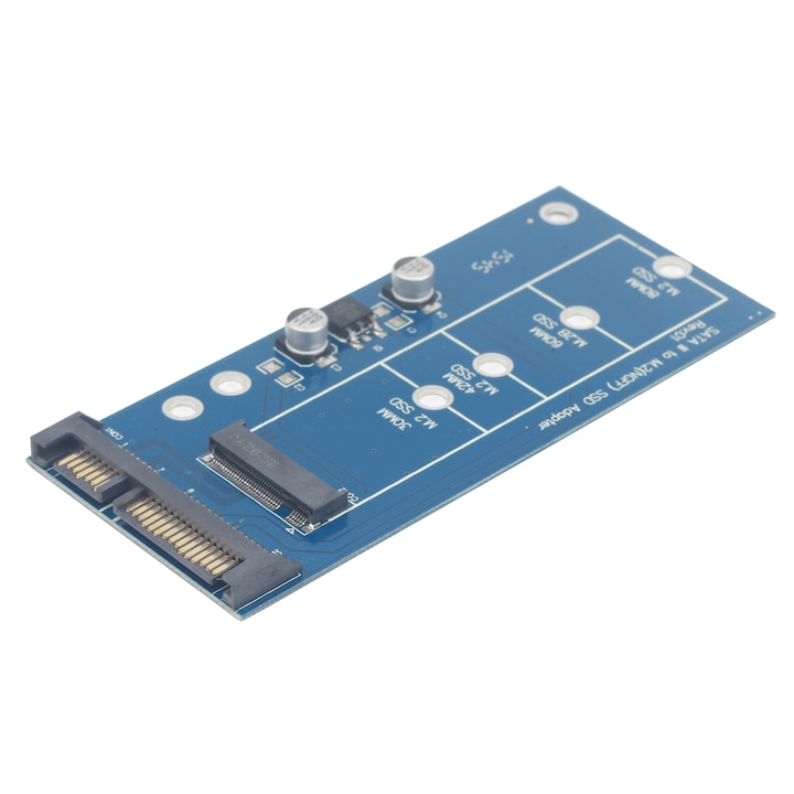 Gembird Adapterkártya, M.2 (NGFF), Micro SATA-hoz (1,8 hüvelyk)