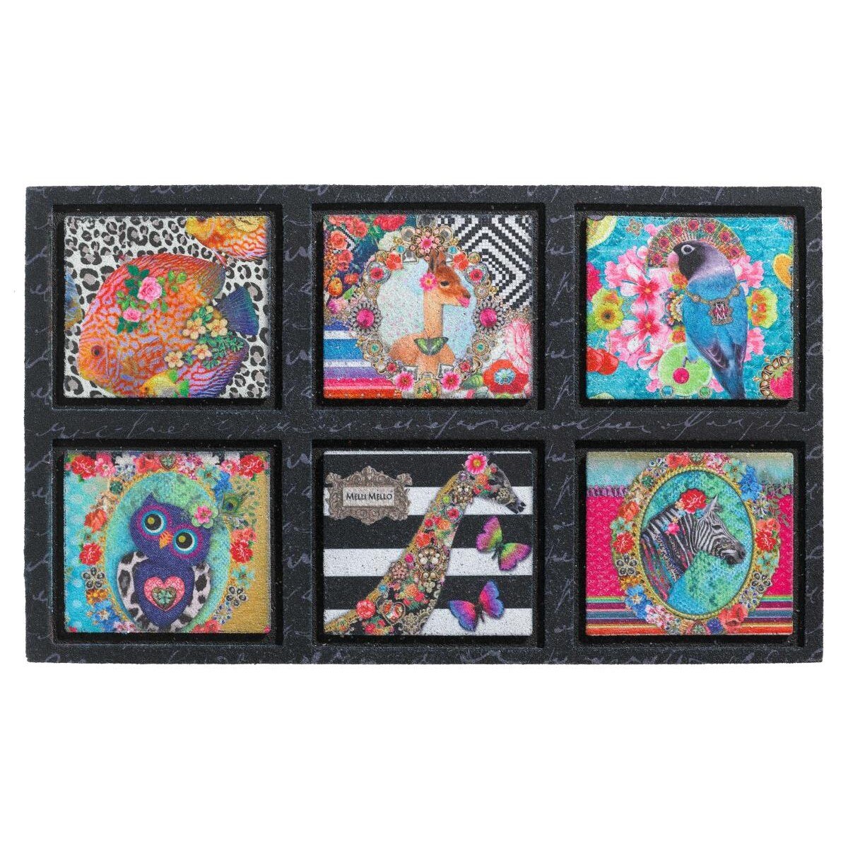 Covoras Intrare Decorino S-046601 95% Cauciuc reciclat 45x75 cm