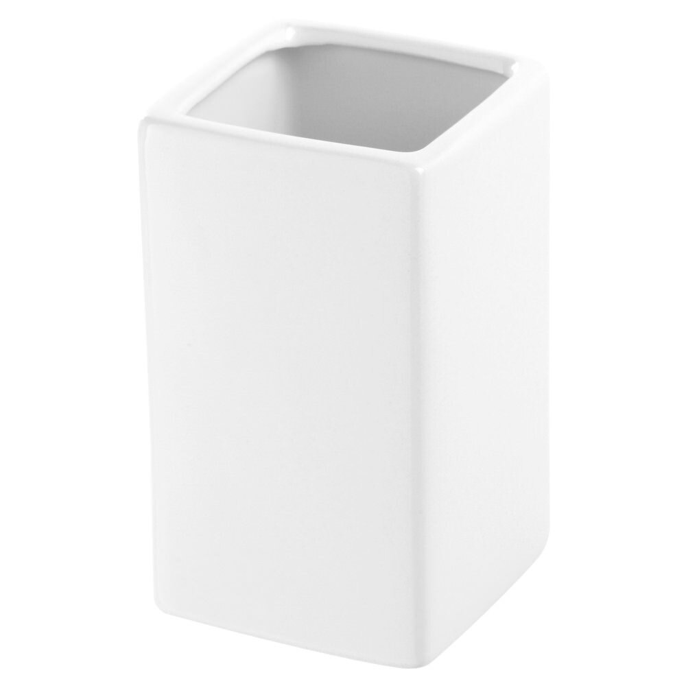 Suport ceramica pentru periute Feridras Dublino, Alb