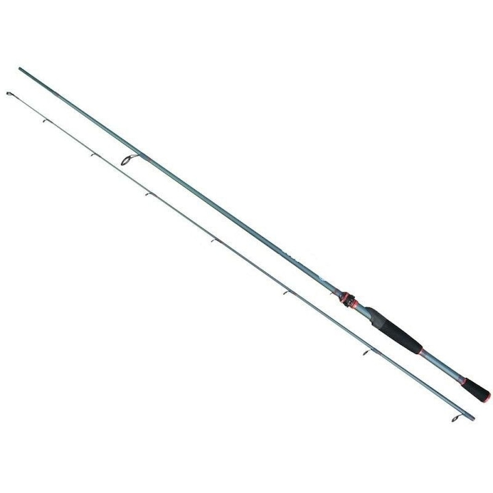 Lanseta salau din carbon Baracuda Zander Fest de 2.2 m, 2 tronsoane, putere de aruncare 7-21 g