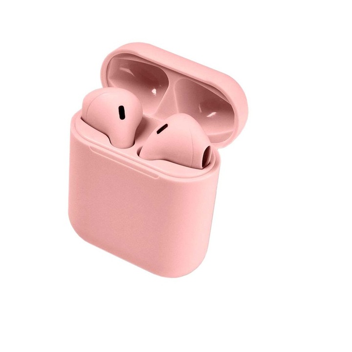 Безжични слушалки TWS inPods 12, Bluetooth 5.0, Розов