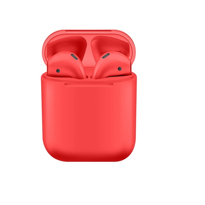 Безжични слушалки TWS inPods 12, Bluetooth 5.0, Червен