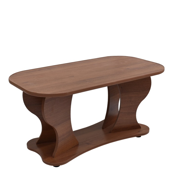 Masa Cafea, PRESTIGE, 92x50x48cm, nuc inchis