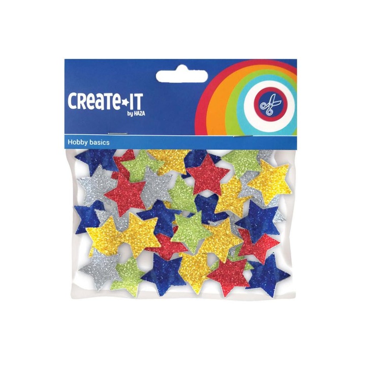 Csillogós habmatrica - 54-darabos