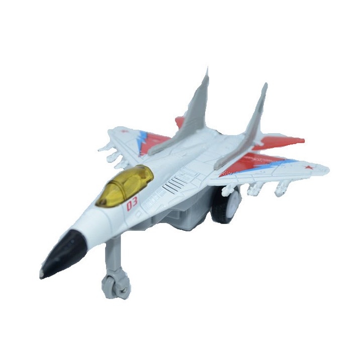 Fém játékrepülőgép-Midex 0530L-A, Fehér