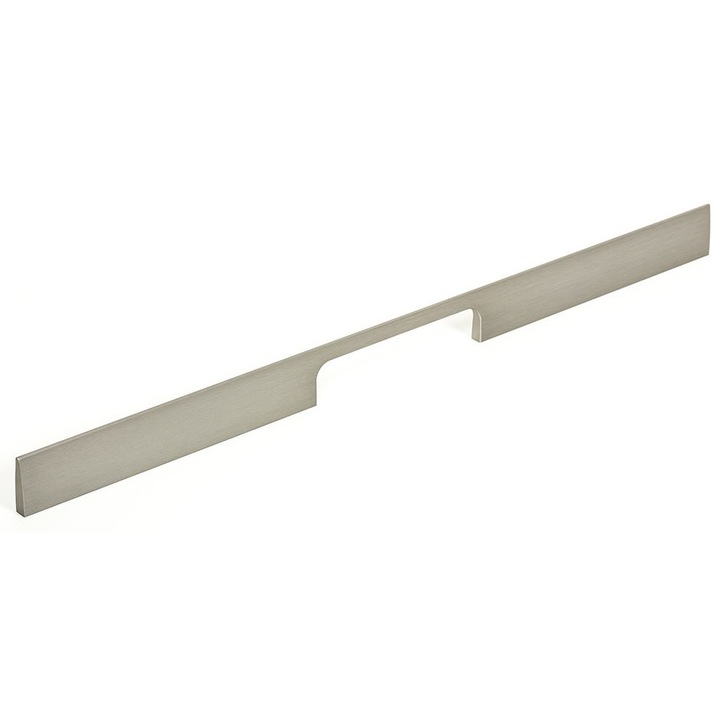 Maner pentru mobila Peak, finisaj otel inoxidabil, L 1800 mm