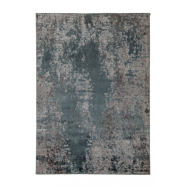 Covor Hawara D, gri multicolor, vintage, 230x160 cm