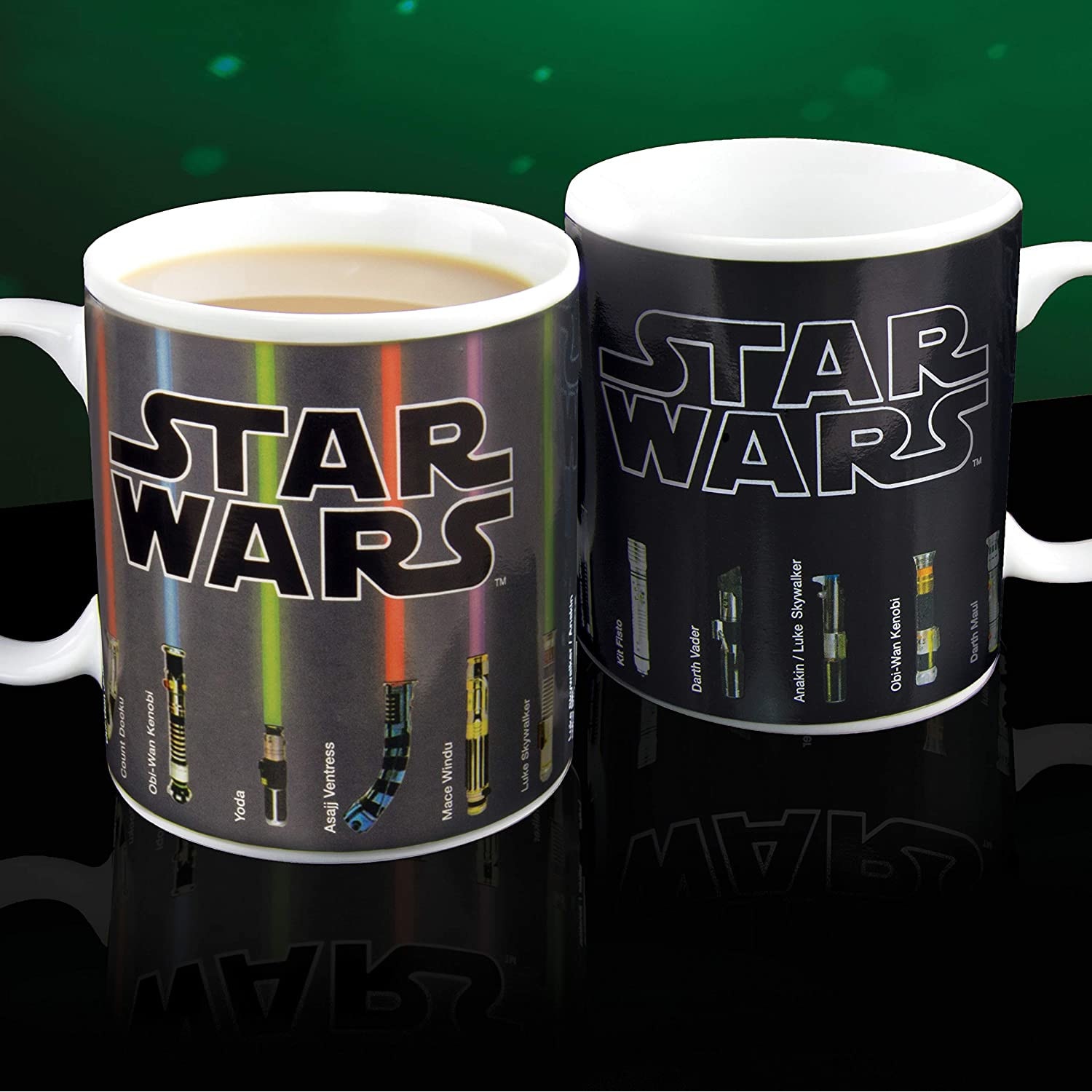 Cana ceramica cu efect termic Paladone, model Star Wars