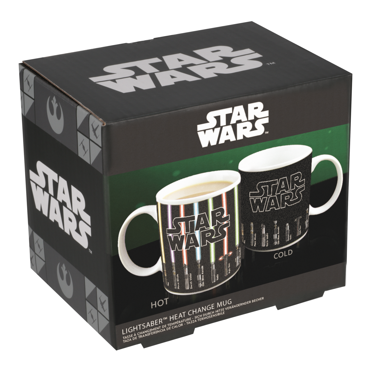 Cana ceramica cu efect termic Paladone, model Star Wars